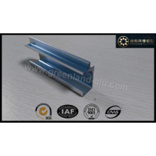 Aluminum Profile for Kitchen Cabinet Handle with Anodized Silver Brushed